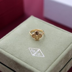VCA Four Leaf Clover Shape Fashion Women Ring